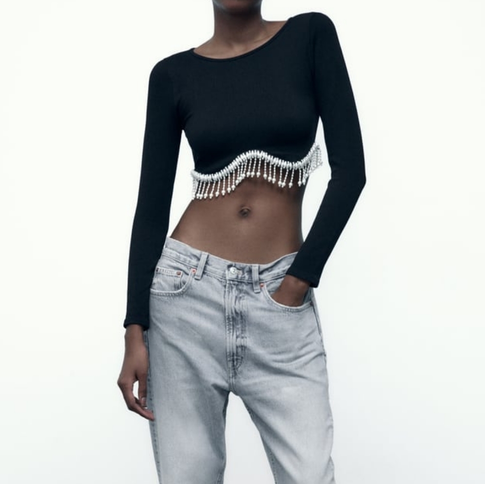 NWT Seamless Pearl Cop Top - 7901/334
